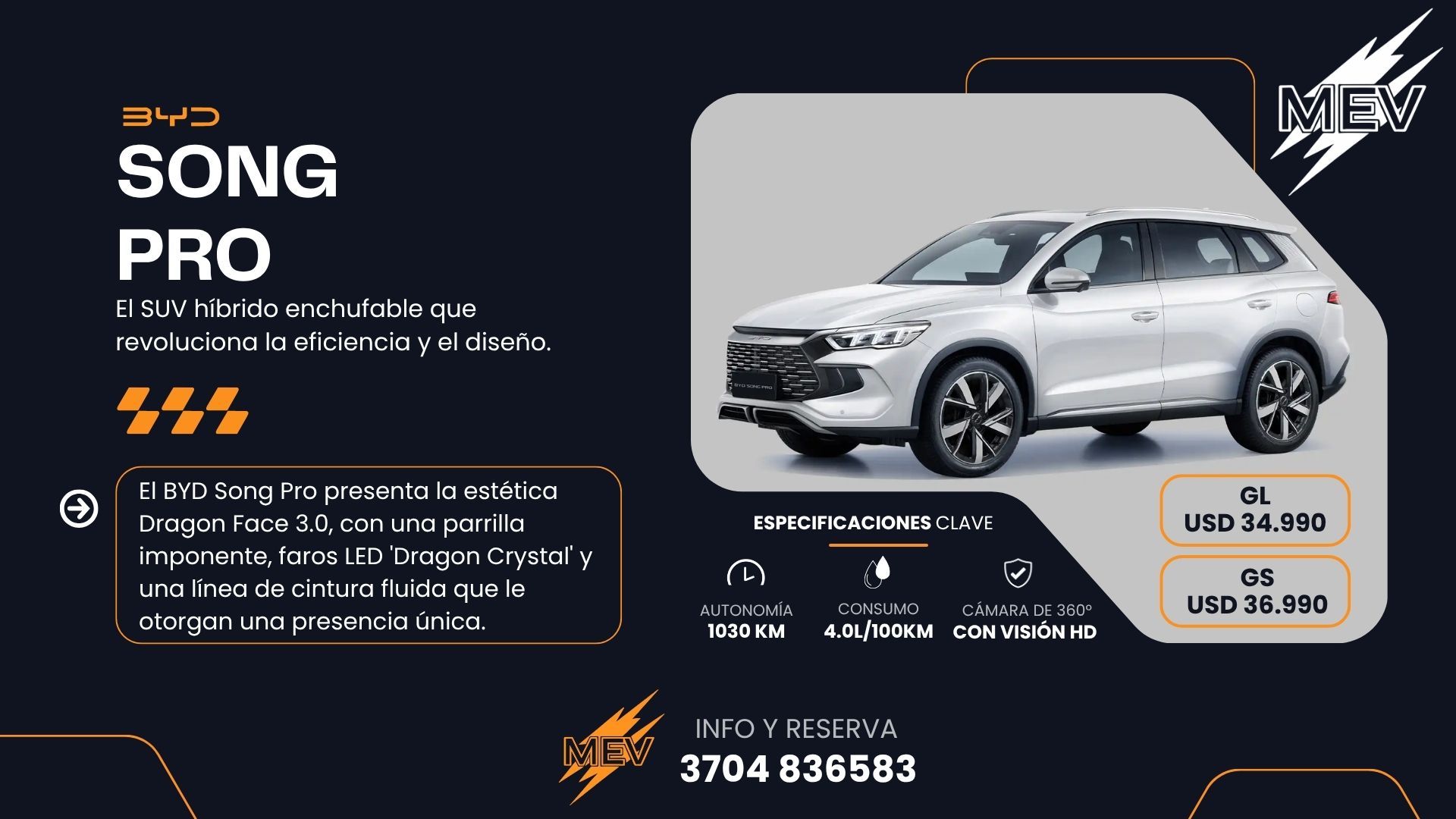 BYD SONG PRO